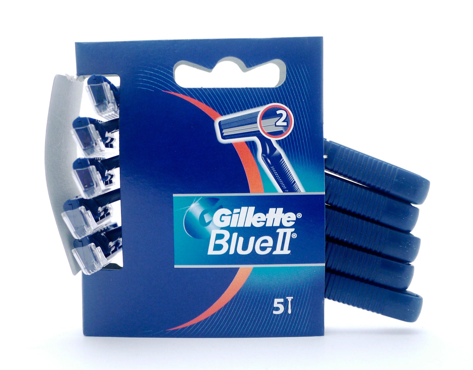 Buy Gillette Blue II Razor 5Pk - Premium Quality Toiletries Online - Product Image Buy Gillette Blue II Razor 5Pk - Premium Quality Toiletries Online - Product Image